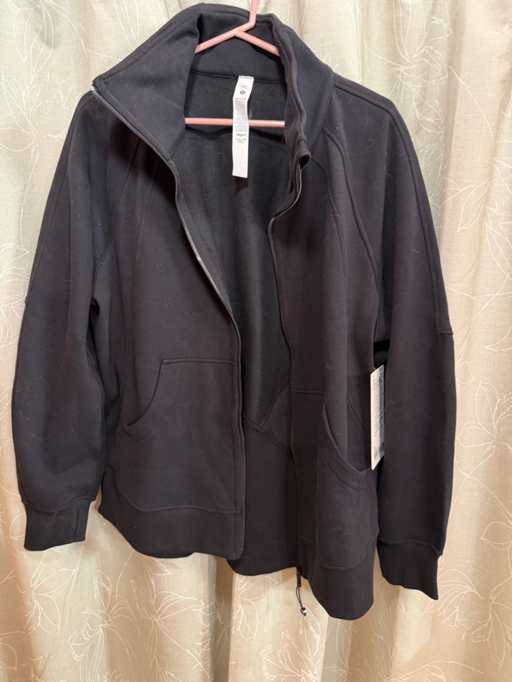 lululemon athletica Black Pullover Fleece Hoodie